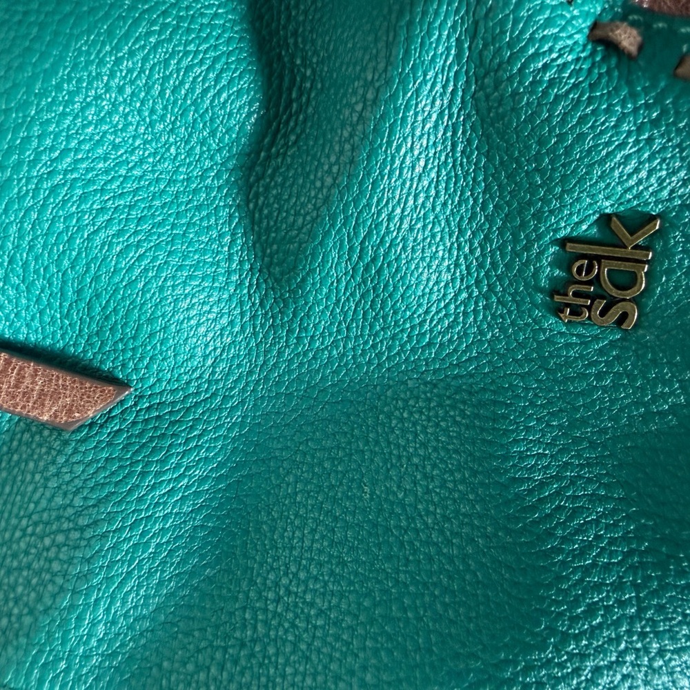The Sak Turquoise Leather Bag